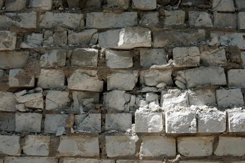 Brick wall close up Stock Photos