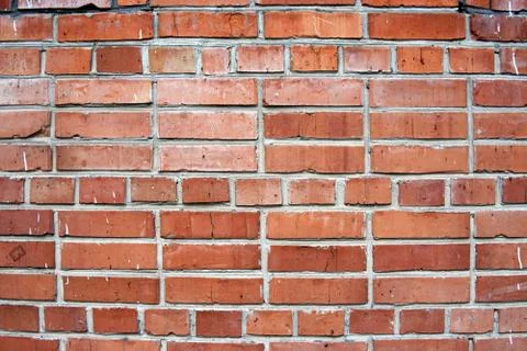 Brick wall close up Stock Photos