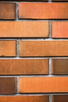 Brick wall close up Stock Photos