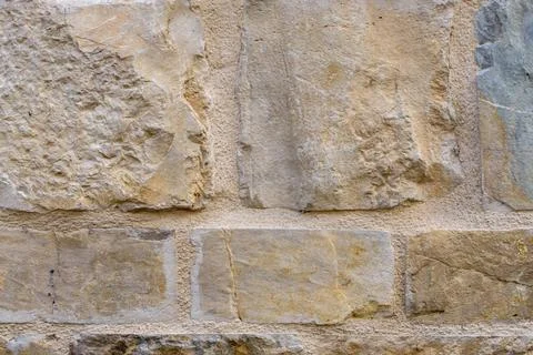 Brick wall close up Stock Photos