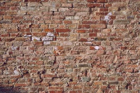 Brick Wall Closeup 스톡 사진