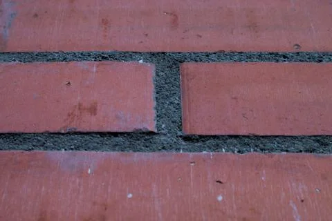 Brick wall closeup Stock Photos