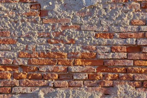 Brick Wall Closeup Stock Photos
