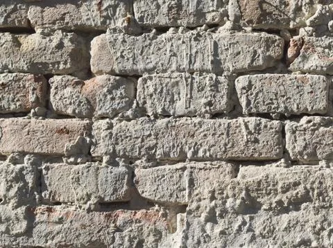 Brick Wall Closeup Stock Photos