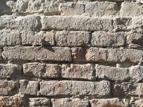 Brick Wall Closeup Stock Photos