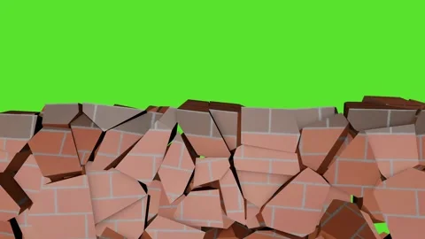 Brick Wall Green Screen Stock Videos – Royalty-Free HD & 4K Videos