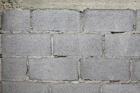 Brick wall in construction texture Stock Photos