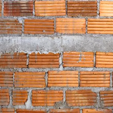 Brick wall construction texture Stock-Fotos