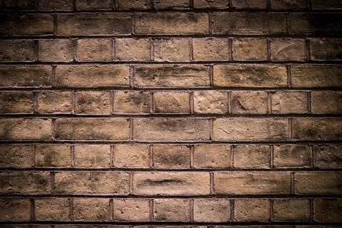 Brick wall dark Stock Photos