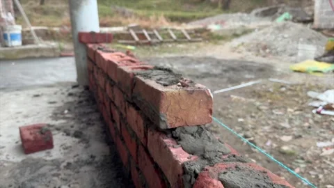 Brick wall Stock Footage 320216610