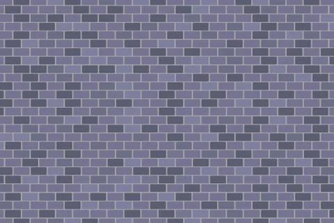 Brick wall grey or gray texture background wallpaper with brown color Stock Illustration