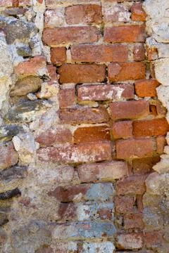 Brick wall grunge background 스톡 사진
