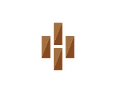 Brick wall icon vector Stock Illustration