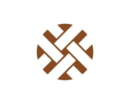 Brick wall icon vector Stock Illustration