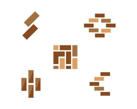 Brick wall icon vector Stock Illustration