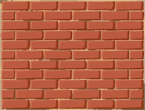 Brick wall Stock Illustration