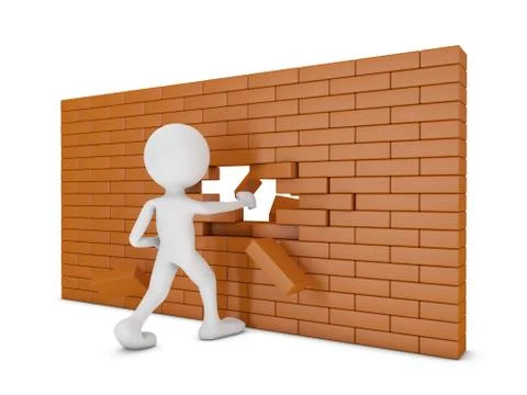 Brick wall Stock Illustration