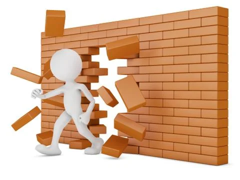 Brick wall Stock Illustration