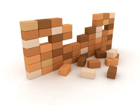 Brick wall Stock-Illustration