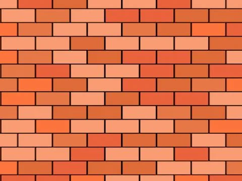 Brick Wall Illustrazione stock
