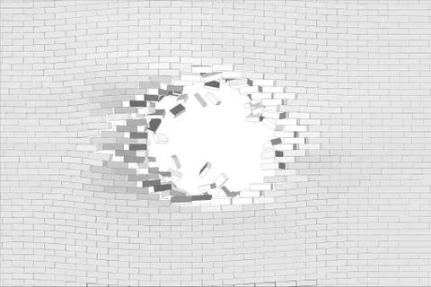 Brick wall Stock Illustration