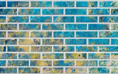 Brick wall illustration 18 Stock Illustration