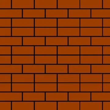 Brick wall Stock Illustration