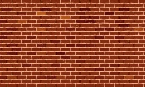 Brick wall Stock Illustration