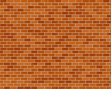 Brick wall illustration background - vector Stock Illustration