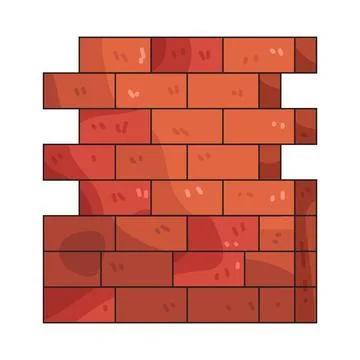 Brick Wall illustration Stock Illustration