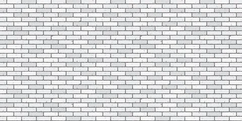 Brick wall. Masonry seamless pattern. White brickwork texture. Cement stone.. イラスト素材