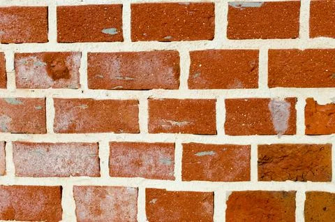 Brick wall medium size background Foto stock