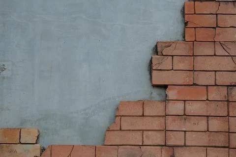 Brick wall old abstract background,Texture background Stock Photos