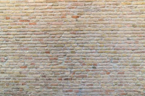 Brick wall in old stone Stock Photos