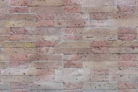 Brick wall in old stone Stock Photos