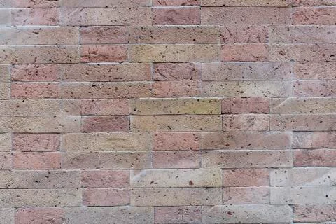 Brick wall in old stone Stock Photos