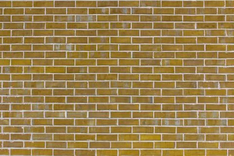 Brick wall with Orange brown bricks. Stock Photos