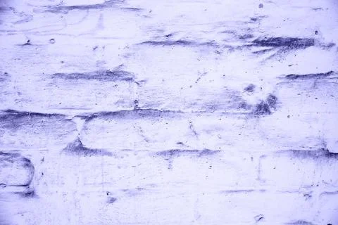 Brick wall painted with paint surface for background. Brick wall. Close-up. O Foto stock