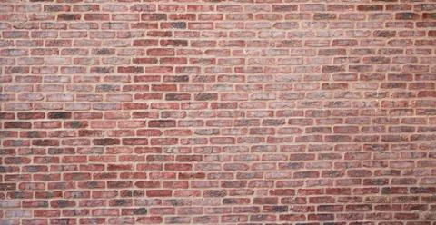 Brick wall pale and red texture background mock up Stock Photos