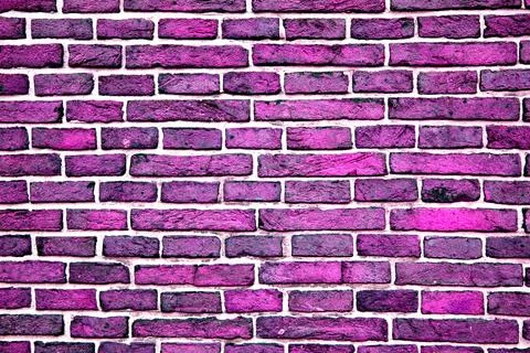 Brick wall pattern background Stock Illustration