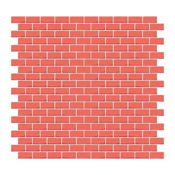 Brick wall pattern Stock Illustration