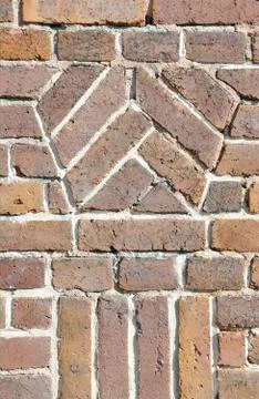 Brick wall pattern 스톡 사진