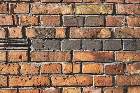 Brick Wall Pattern 库存照片