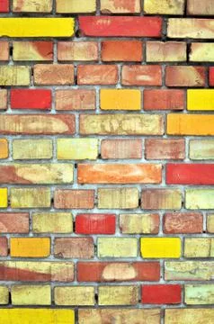Brick wall Foto stock