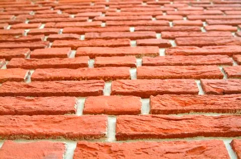 The brick wall Stockfoto's