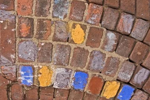 Brick wall Foto stock