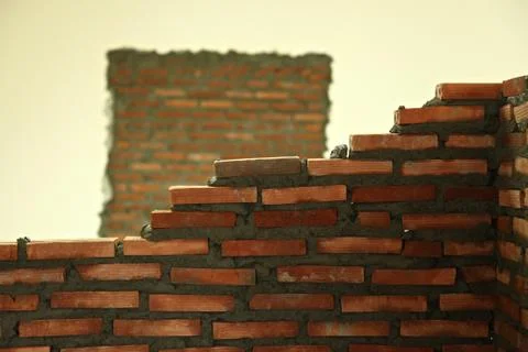 Brick wall Foto stock