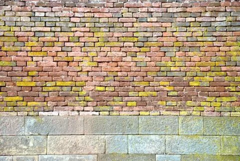 Brick wall Foto stock