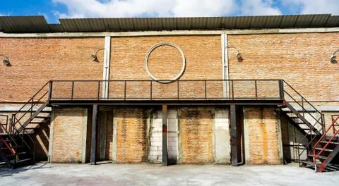 Brick on the wall Stock Photos