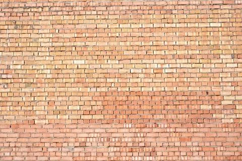 Brick wall of red brick. Creative vintage background. Stock-Fotos